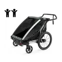 Wynajem przyczepki Thule Chariot Lite 2 dla 2 dzieci