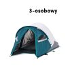 Wypożyczalnia namiot kempingowy Quechua MH100 XL Fresh&Black​​ 3-osobowy Warszawa