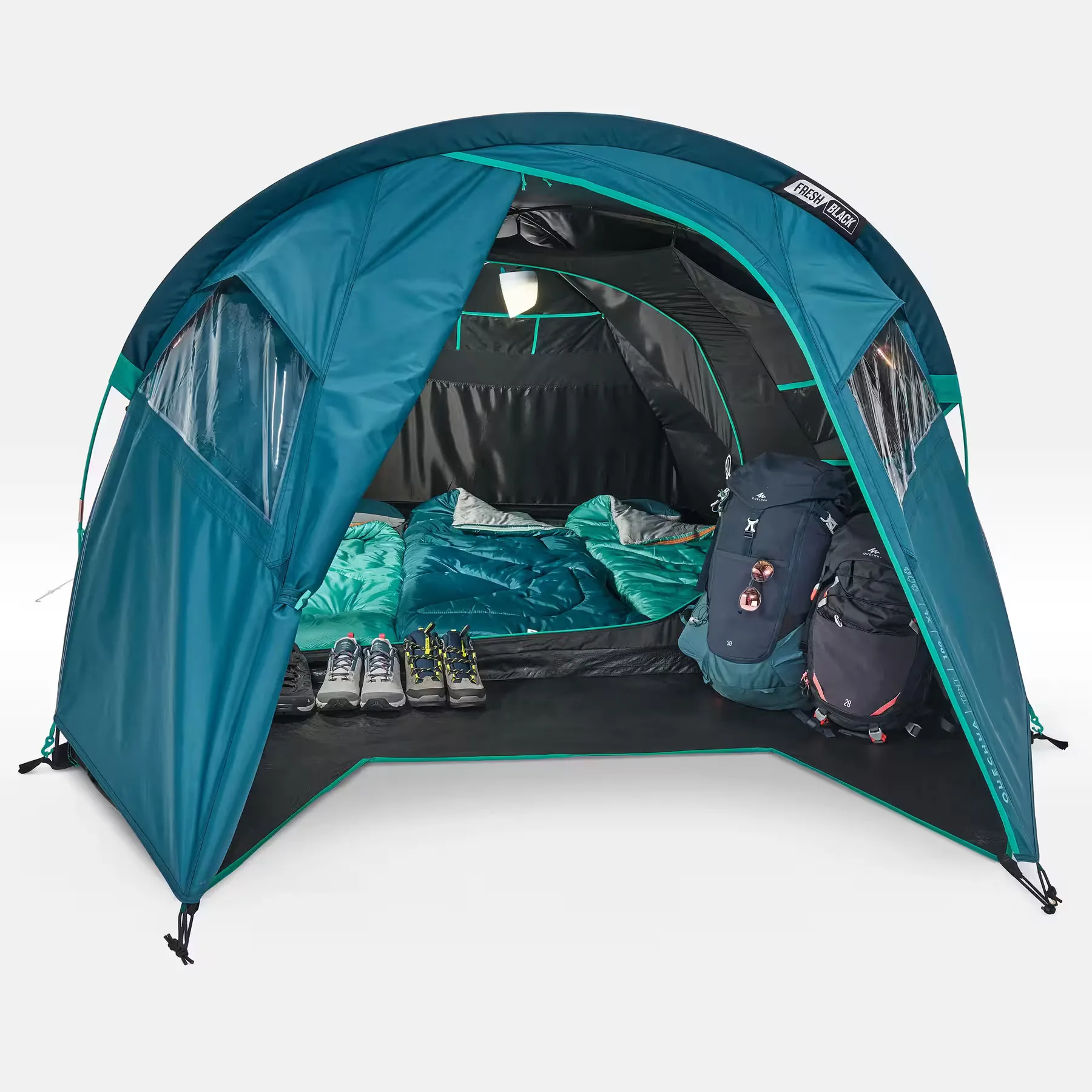 Namiot MH100-XL 3-osobowy Fresh&Black Quechua - obrazek 5