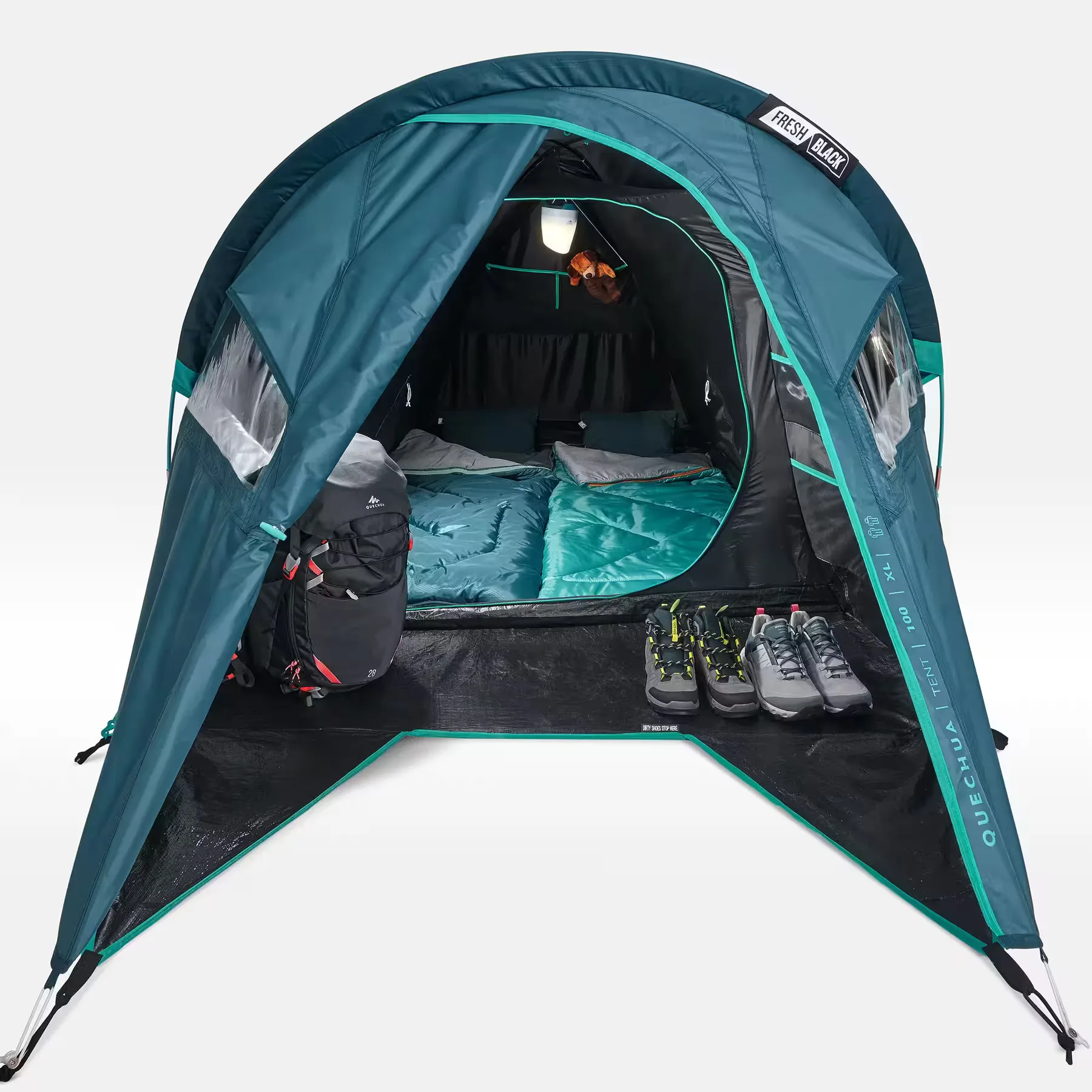 Namiot MH100-XL 2-osobowy Fresh&Black Quechua - obrazek 4