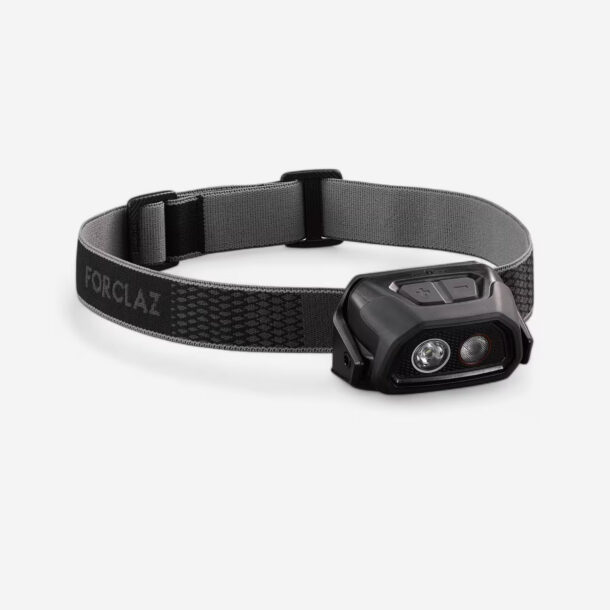 Wynajem Lampka czołówka trekkingowa Forclaz USB-C 300 lumenów Warszawa
