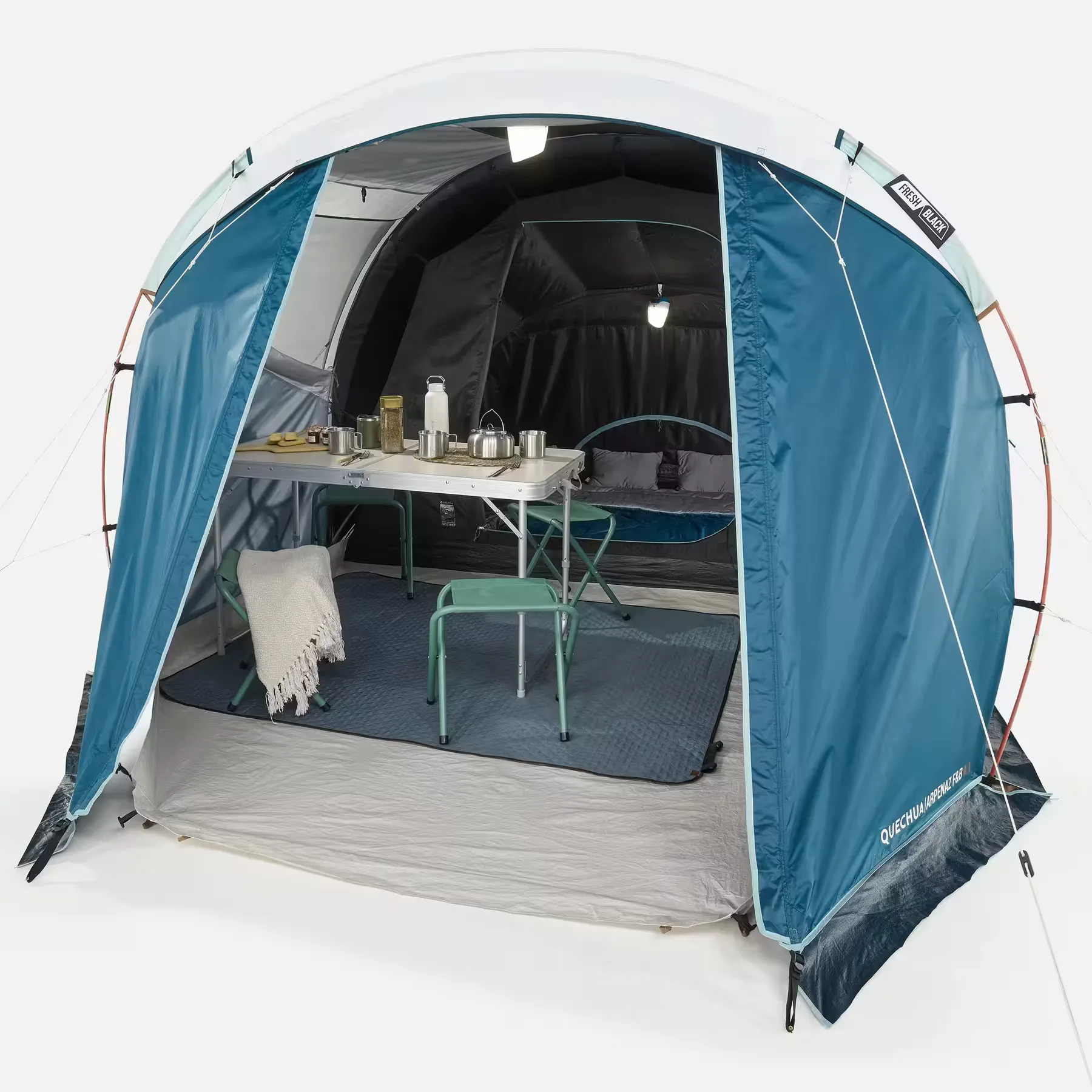 Namiot 4-osobowy Arpenaz_4.1 Fresh&Black Quechua - obrazek 3
