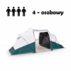 Wynajem namiotu kempingowego Quechua Arpenaz 4.2 Fresh&Black 4-osobowego