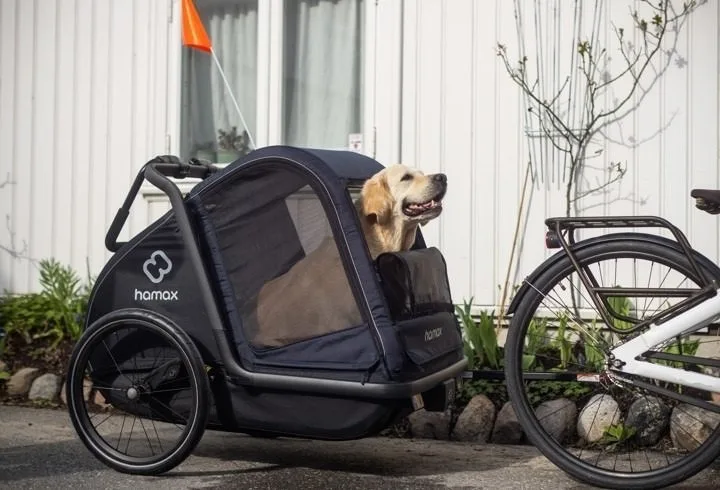 Wynajem Hamax Pluto L – przyczepka rowerowa i wózek dla psa do 40 kg