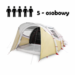 Wynajem dmuchanego namiotu 5-osobowego Quechua Air Seconds 5.2 Fresh & Black w Warszawie