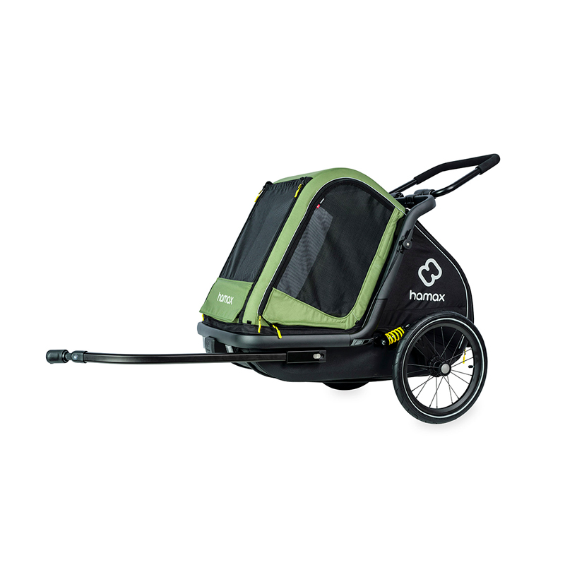 Przyczepka rowerowa do-35-kg dla psa Hamax Pluto M - obrazek 2