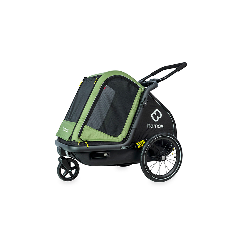 Wynajem wózka i przyczepki rowerowej dla psa Pluto M