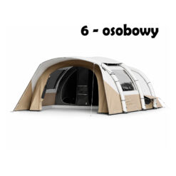 Wynajem dmuchanego namiotu 6-osobowego Quechua Air Seconds 6.3 Fresh & Black w Warszawie